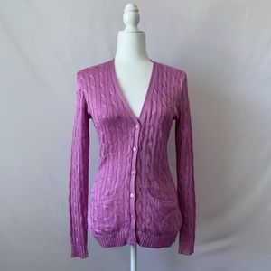 Ralph Lauren Black Label Silk Cardigan